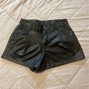 American Eagle Leather Shorts